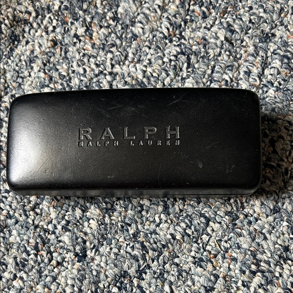 Ralph Lauren Classic Black Eyewear Case - Picture 1 of 3